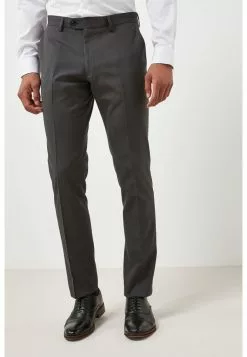 Next Herren Stoffhose - Mottled Dark Grey