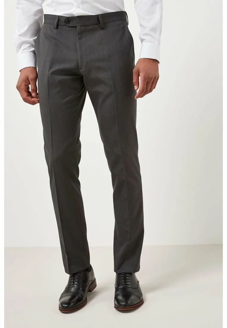 Next Herren Stoffhose - Mottled Dark Grey 1 Next Herren Stoffhose - Mottled Dark Grey