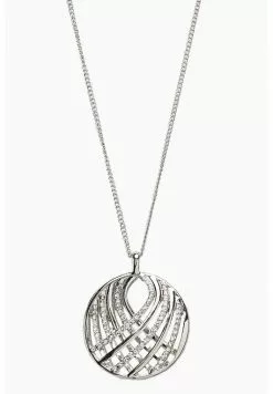 Next Damen PAVE FILLIGREE - Halskette - Silver