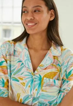 Next Damen SET - Nachtwäsche Set - Blue Hawaiian Floral -Next Großes Kaufhaus 4fe4a228321742ef9a9e0c476c9469e3