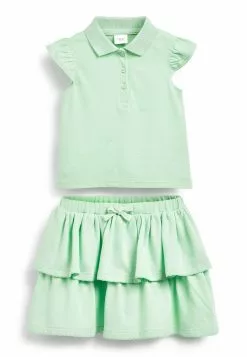 Next Kinder 2 PIECE SET (3MTHS-7YRS) - Poloshirt - Mint Green