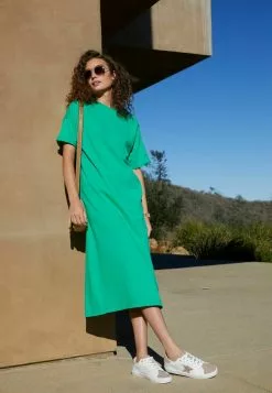 Next SHORT SLEEVE - Jerseykleid - Green | Damen