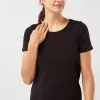 Next Damen T-Shirt Basic - Black