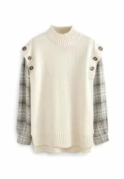 Next Damen Langarmshirt - Ecru White -Next Großes Kaufhaus 512e6d60f5c545c18a9a3d8f5a35d44e