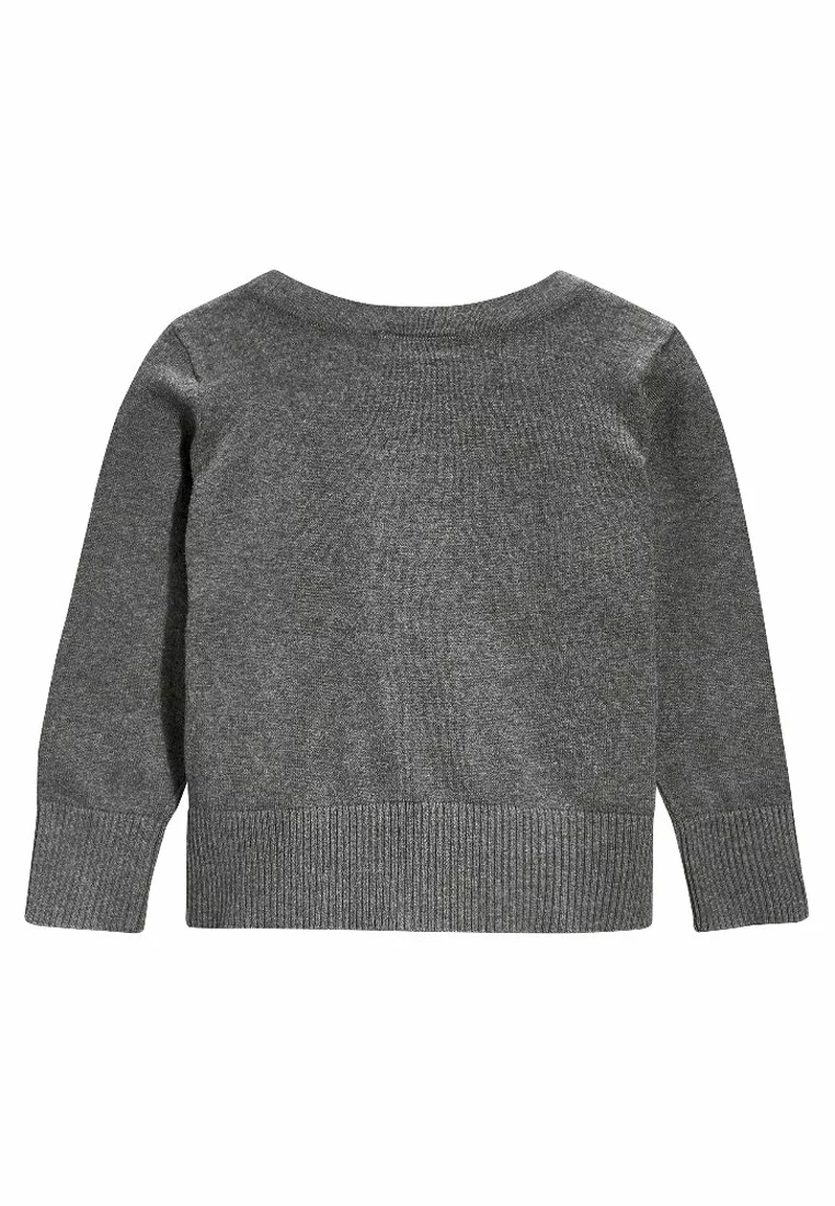 Next Kinder Strickjacke - Grey 2 Next Kinder Strickjacke - Grey – Bild 2