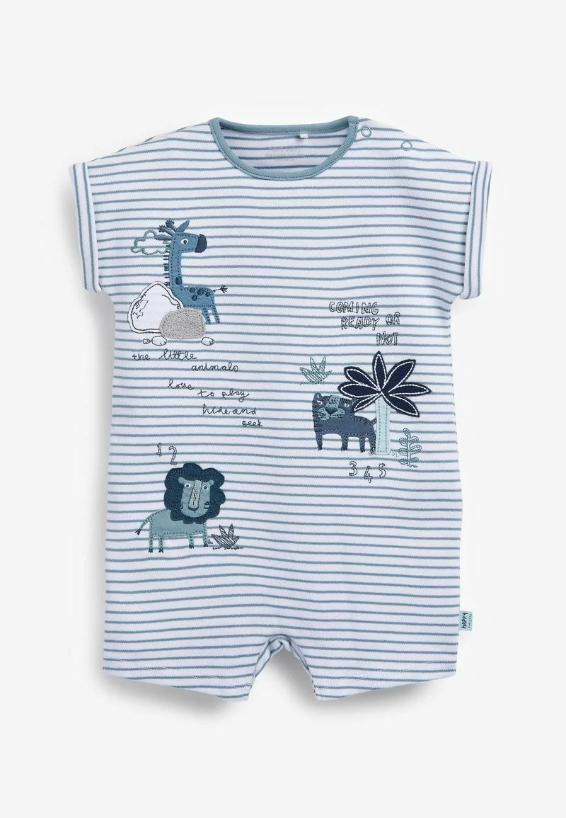 Next 3 PACK - Jumpsuit - Blue Lion Print | Kinder 5 Next 3 PACK - Jumpsuit - Blue Lion Print | Kinder – Bild 5