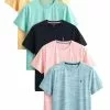 Next Herren 5 PACK - T-Shirt Basic - Pastel Mix
