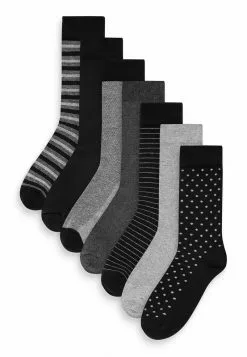 Next Herren 7 PACK - Socken - Black