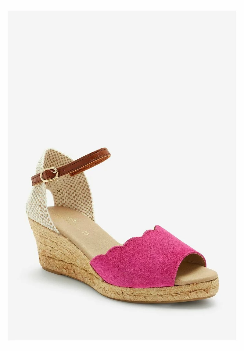 Next Damen SIGNATURE SCALLOPED - Keilsandalette - Pink 2 Next Damen SIGNATURE SCALLOPED - Keilsandalette - Pink – Bild 2