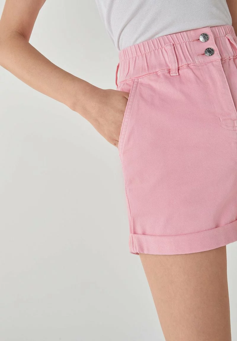 Next Damen ELASTICATED WAIST - Jeans Shorts - Light Pink 3 Next Damen ELASTICATED WAIST - Jeans Shorts - Light Pink – Bild 3