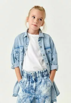 Next Kinder Hemdbluse - Blue Denim