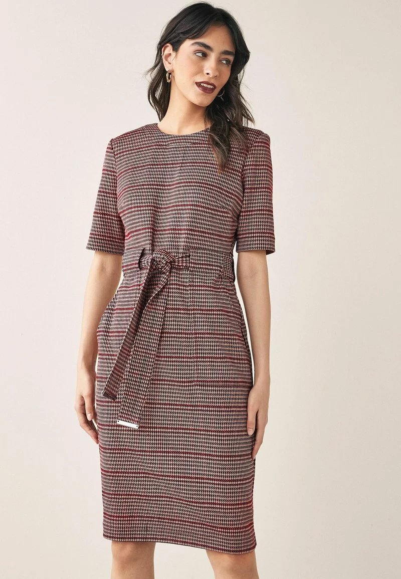 Next Damen PONTE BODYCON - Jerseykleid - Red 1 Next Damen PONTE BODYCON - Jerseykleid - Red