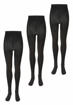Next Kinder 3 PACK - Strumpfhose - Black
