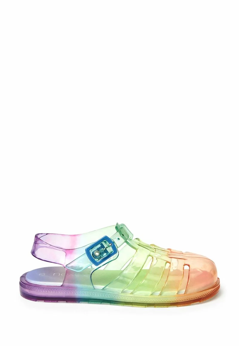 Next Kinder CUSHIONED FOOTBED JELLY - Riemensandalette - Rainbow/red 1 Next Kinder CUSHIONED FOOTBED JELLY - Riemensandalette - Rainbow/red