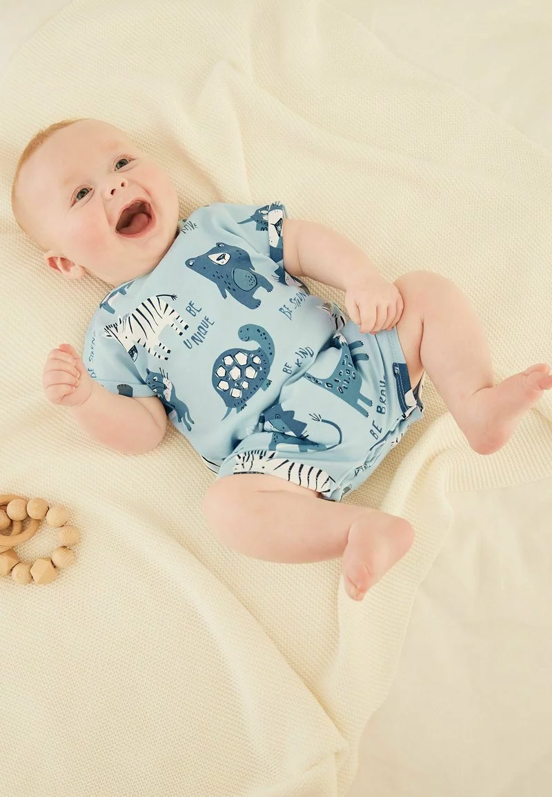 Next 3 PACK - Jumpsuit - Blue Lion Print | Kinder 1 Next 3 PACK - Jumpsuit - Blue Lion Print | Kinder