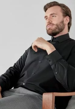 Next Herren Businesshemd - Black -Next Großes Kaufhaus 560e6829b6c34ab386f97b03fedcaad2