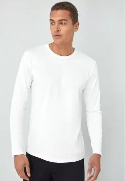 Next Herren Langarmshirt - White