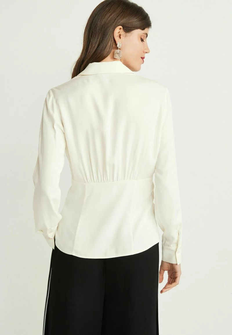 Next Damen SLIM - Hemdbluse - Cream 3 Next Damen SLIM - Hemdbluse - Cream – Bild 3