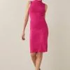 Next Damen TWIST BACK - Strickkleid - Pink