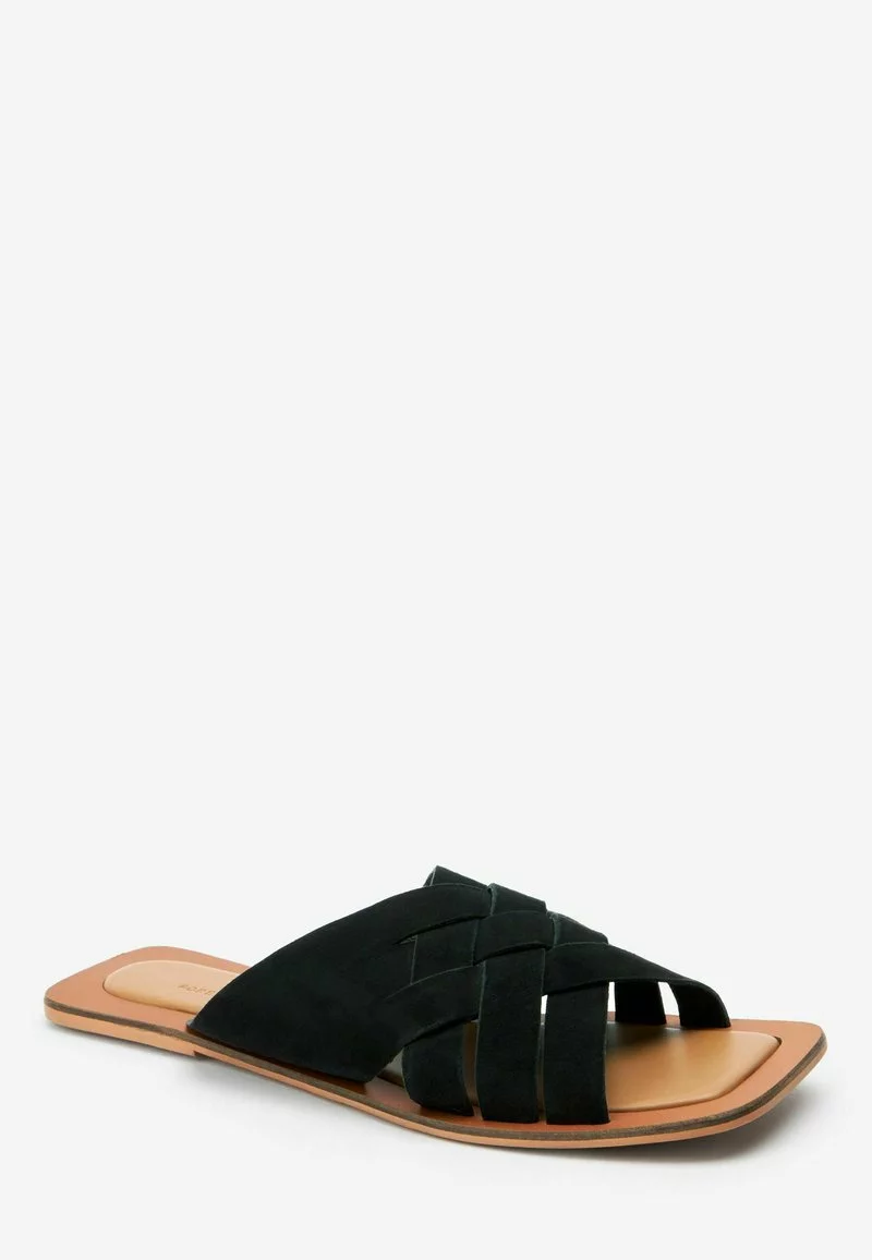 Next Damen SQUARE TOE SLOTTED - Pantolette Flach - Black 2 Next Damen SQUARE TOE SLOTTED - Pantolette Flach - Black – Bild 2