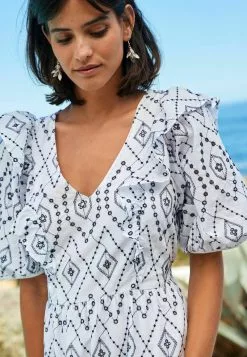 Next Damen Freizeitkleid - White Black 8 Next Damen Freizeitkleid - White Black -Next Großes Kaufhaus 58090507c747481ba26cfc5973b5c765