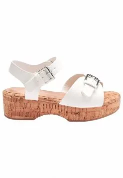 Next Kinder Plateausandalette - White
