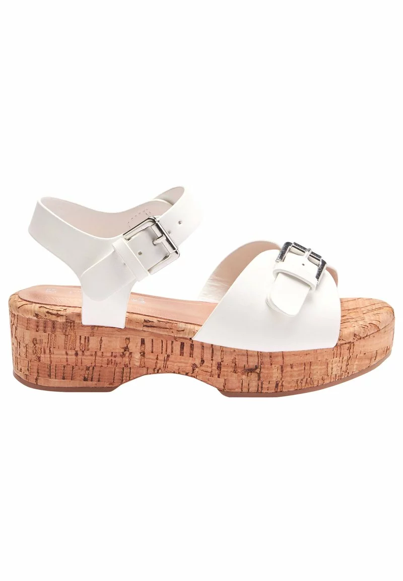 Next Kinder Plateausandalette - White 1 Next Kinder Plateausandalette - White