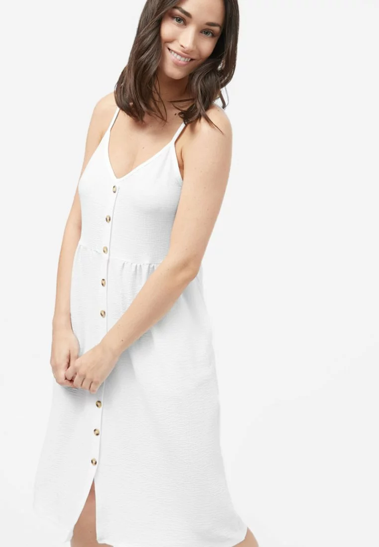 Next STRAPPY DRESS - Strandaccessoire - White | Damen 1 Next STRAPPY DRESS - Strandaccessoire - White | Damen