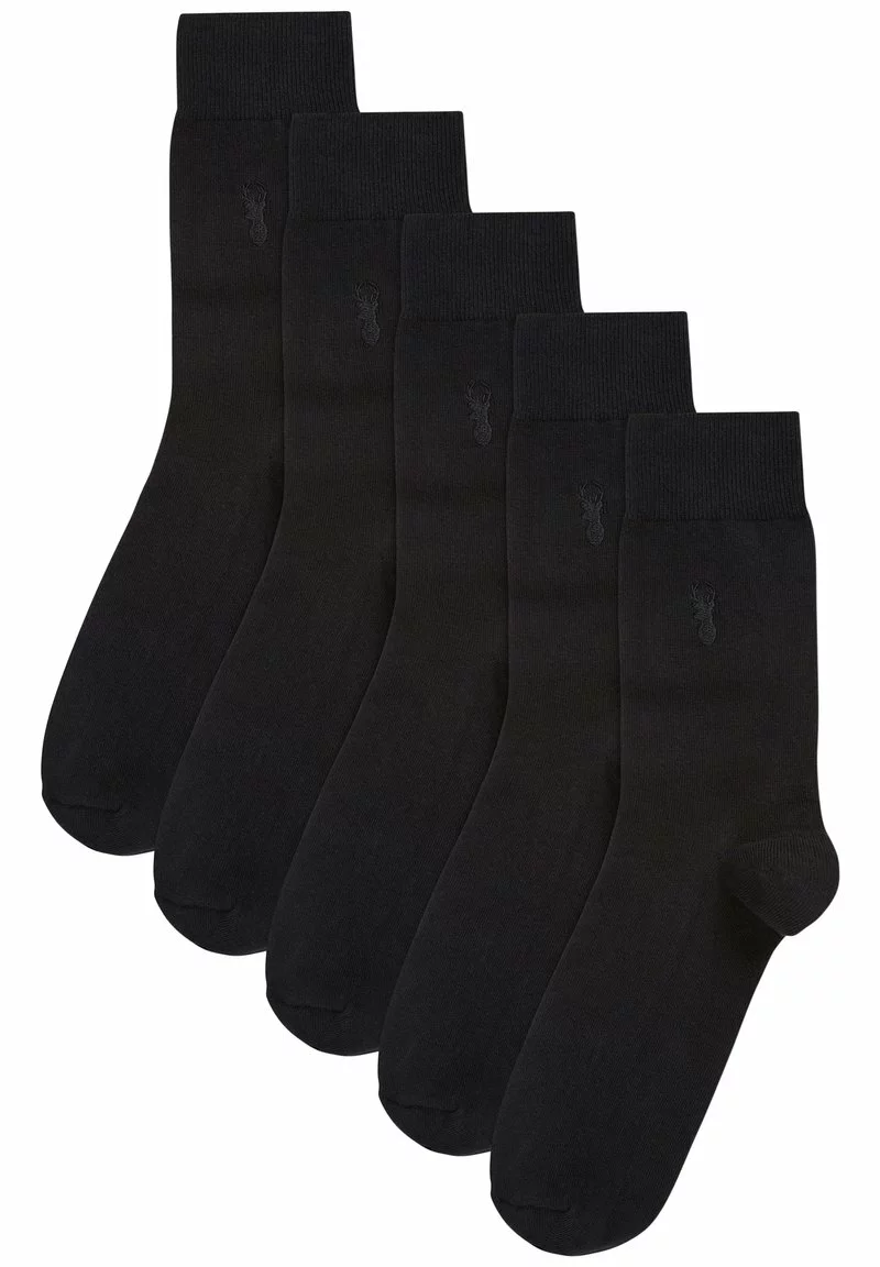 Next Herren 5 PACK - Socken - Black 1 Next Herren 5 PACK - Socken - Black