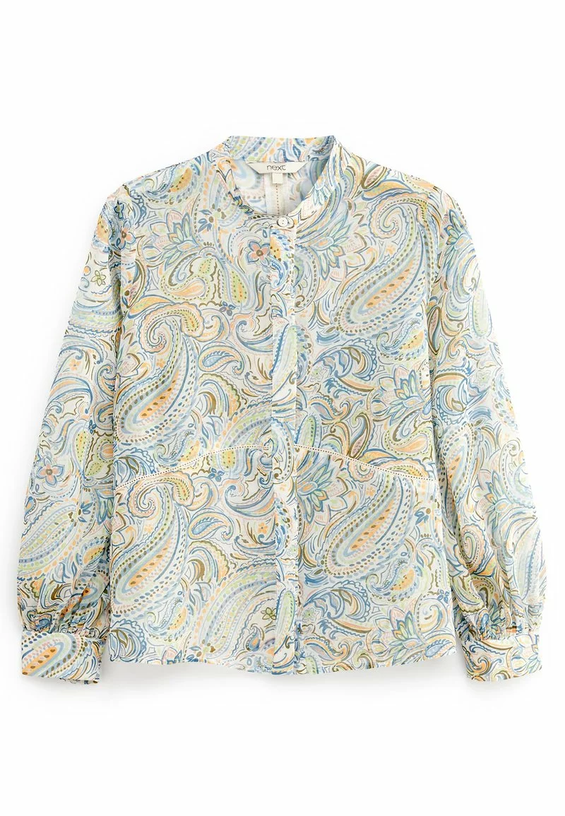 Next Damen TRIM DETAIL - Hemdbluse - Cream Paisley Floral 4 Next Damen TRIM DETAIL - Hemdbluse - Cream Paisley Floral – Bild 4