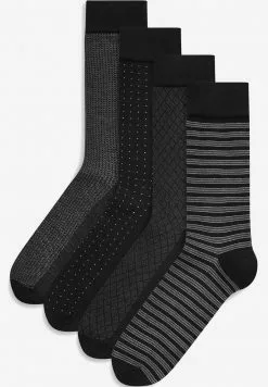 Next Herren FOUR PACK - Socken - Black