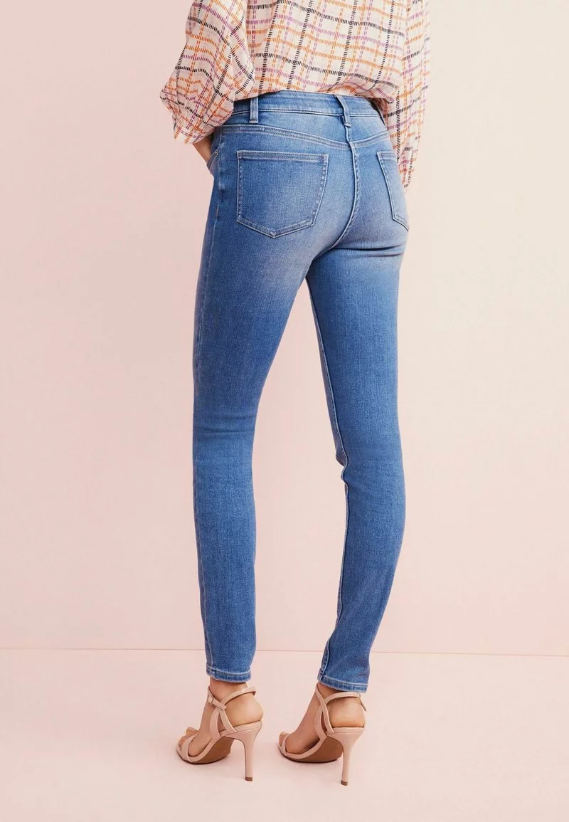 Next HIGH RISE - Jeans Slim Fit - Mid Blue | Damen 3 Next HIGH RISE - Jeans Slim Fit - Mid Blue | Damen – Bild 3