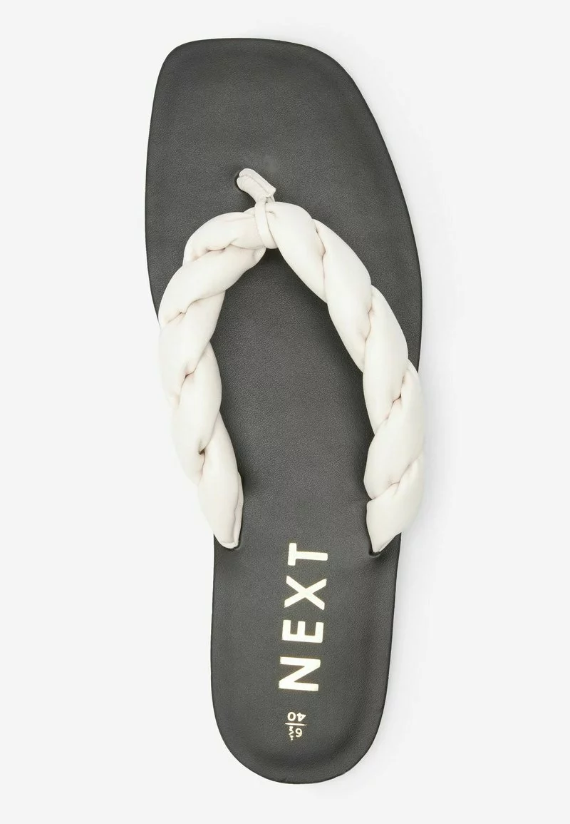 Next Damen TOE POST TWIST - Zehentrenner - Cream 3 Next Damen TOE POST TWIST - Zehentrenner - Cream – Bild 3