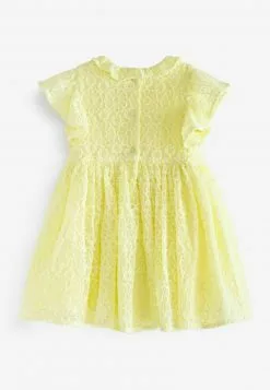 Next SHORT SLEEVE - Cocktailkleid/festliches Kleid - Yellow | Kinder -Next Großes Kaufhaus 59631d40374a42d98698001da7155cf9