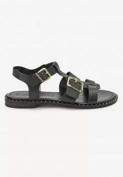Next Damen GLADIATOR - Riemensandalette - Black