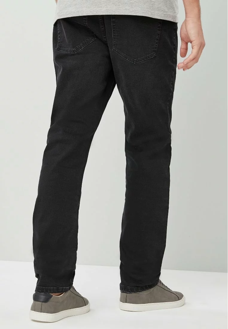 Next Herren Jeans Straight Leg - Black 2 Next Herren Jeans Straight Leg - Black – Bild 2