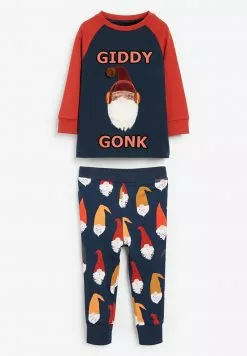 Next Kinder MATCHING FAMILY KIDS CHRISTMAS - Nachtwäsche Set - Blue