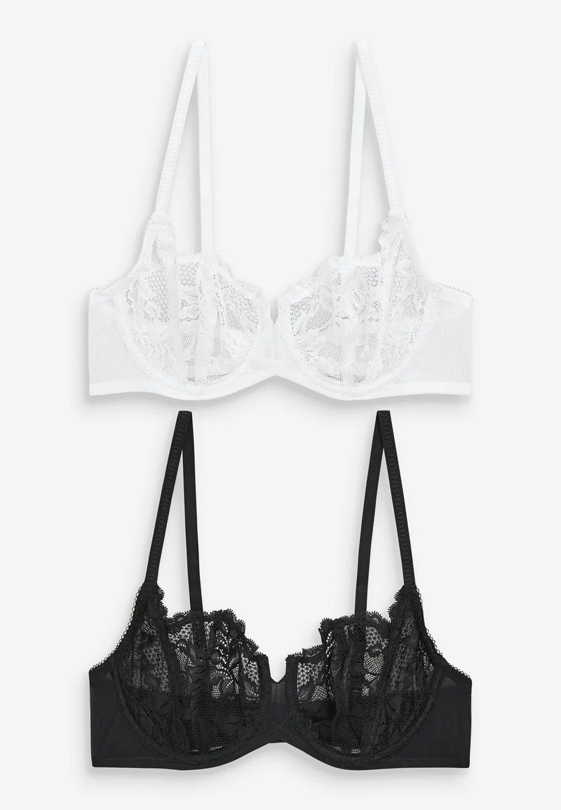 Next Damen LIZZIE TWO PACK - Bügel BH - Black 1 Next Damen LIZZIE TWO PACK - Bügel BH - Black