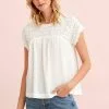 Next Damen GROWN ON SLEEVE YOKE - Bluse - White