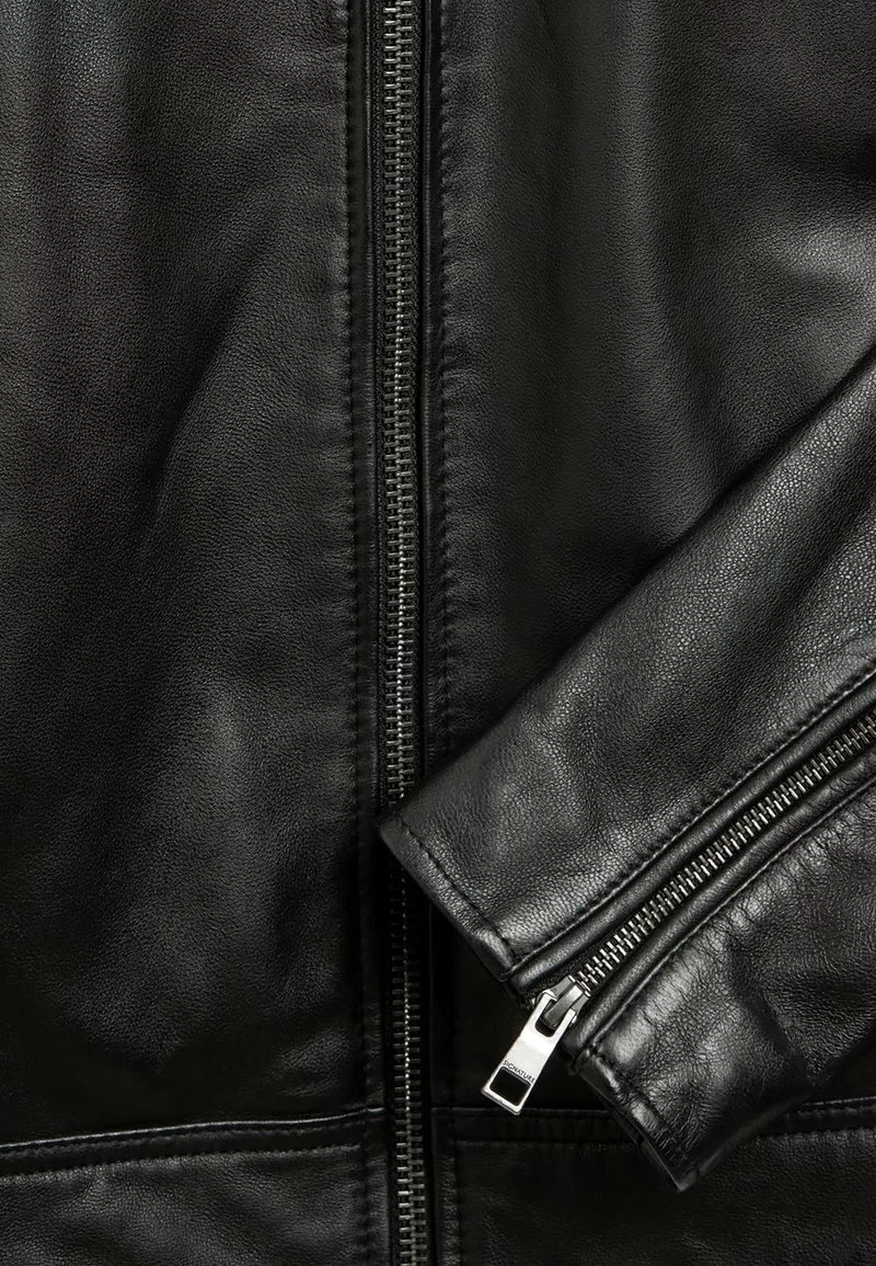 Next Herren Lederjacke - Black 3 Next Herren Lederjacke - Black – Bild 3