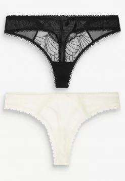 Next Damen 2 PACK - String - Beige, Black
