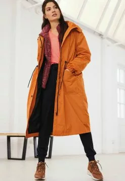 Next Damen LONGLINE - Parka - Orange