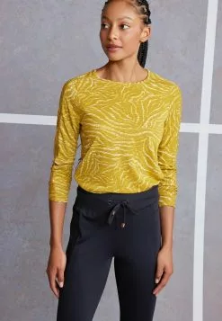 Next Damen LONG SLEEVE - Langarmshirt - Yellow
