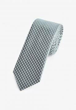 Next Herren GEOMETRIC - Krawatte - Green