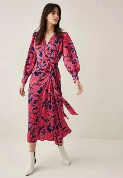 Next WRAP MIDI - Freizeitkleid - Pink | Damen