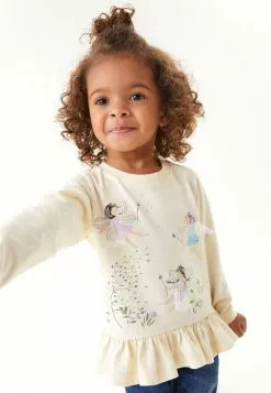 Next Kinder LONG SLEEVE - Langarmshirt - Light Yellow