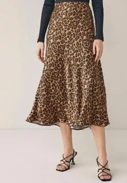 Next Damen Faltenrock - Leopard