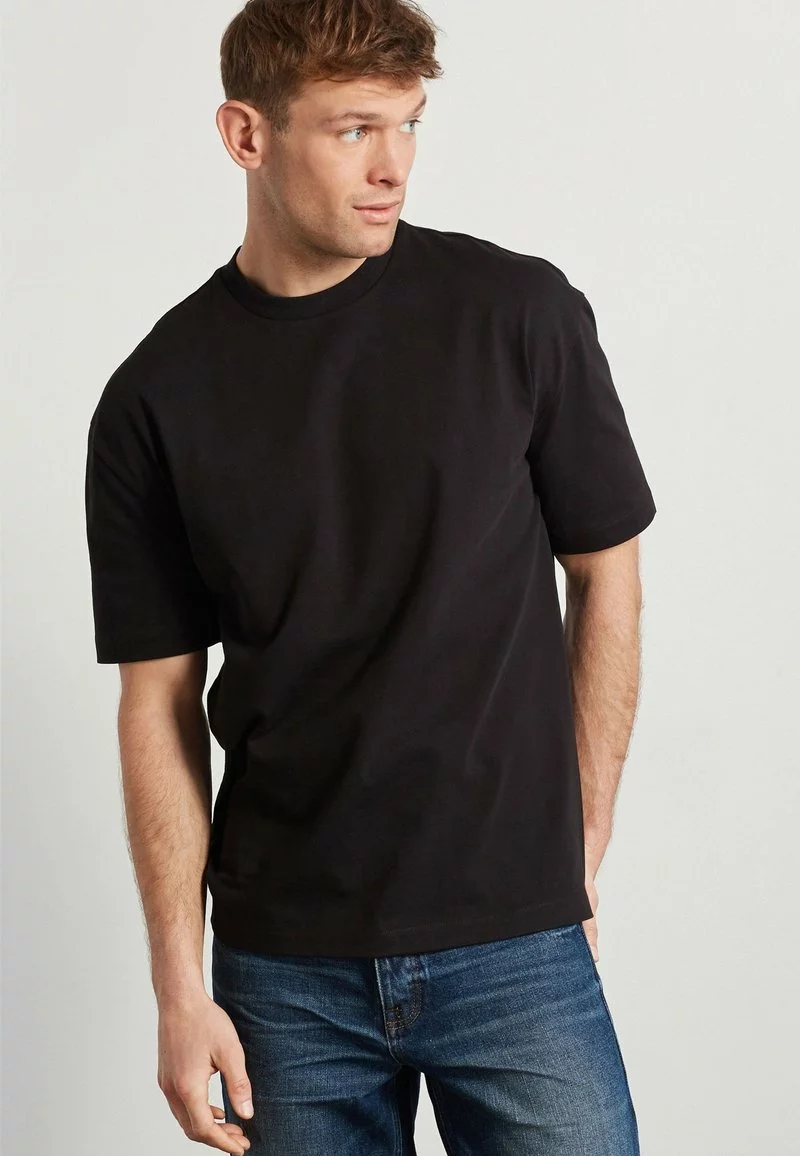 Next Herren HEAVYWEIGHT - T-Shirt Basic - Black 1 Next Herren HEAVYWEIGHT - T-Shirt Basic - Black
