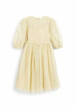 Next Kinder GLITTER DAISY - Freizeitkleid - Yellow -Next Großes Kaufhaus 5e425ba7559c4fb9af46caa77dd9ffa5