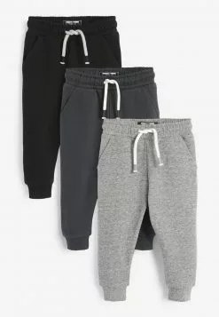 Next 3 PACK - Jogginghose - Black | Kinder